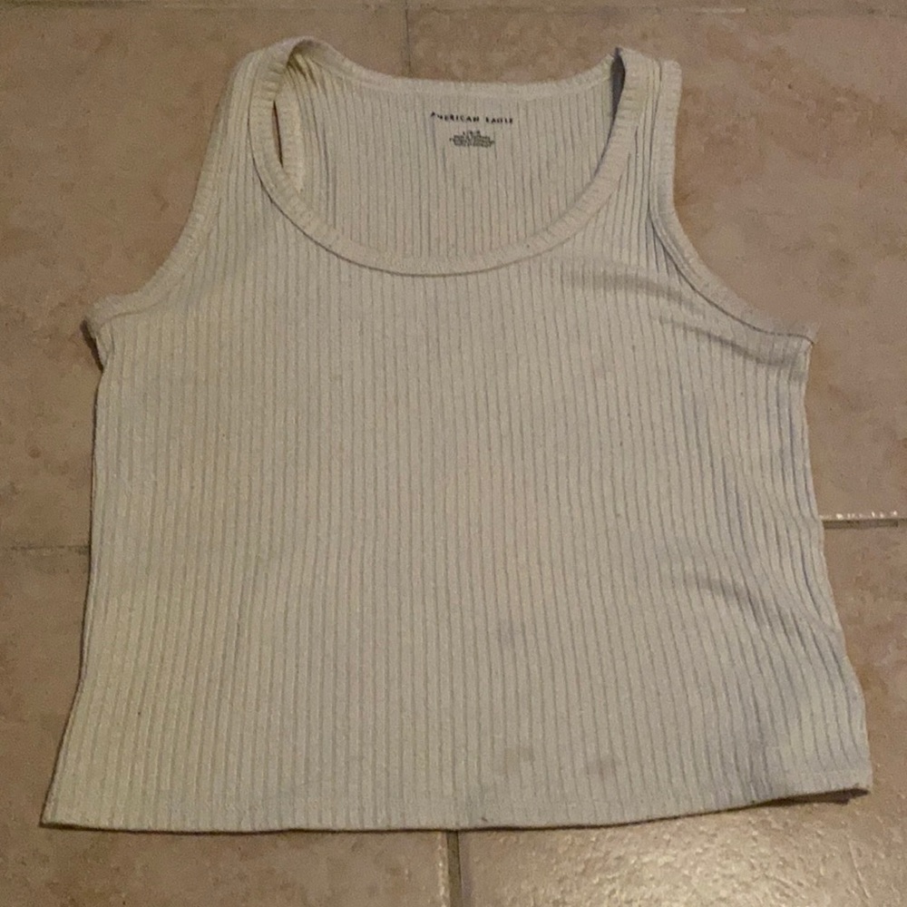 American eagle cropped tank top